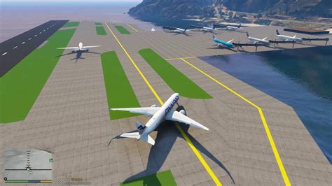 Building An Airport In Paleto Bay Grand Theft Auto 5 Gameplay Youtube