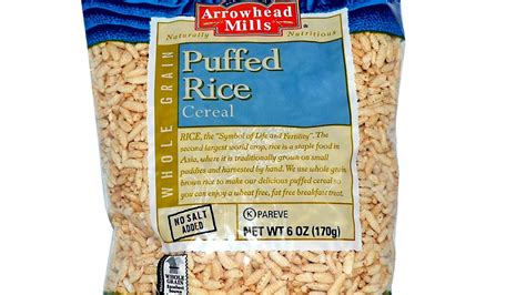 Puffed Rice Cereal Nutrition Facts Rice Choices