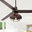 60 Casa Vieja Industrial Outdoor Ceiling Fan With Light LED Remote 