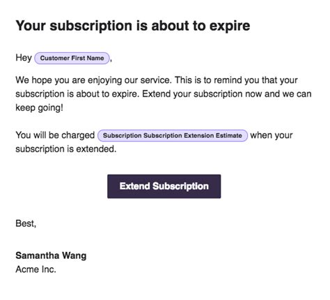 Extend Subscription Chargebee Docs