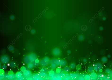 Green Spark Particles Light Effect Background Light Effect Green