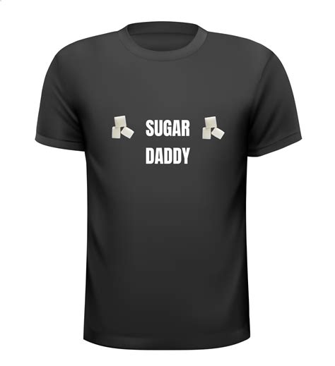 Sugar Daddy T Shirt Vader Zoet Suiker Goedkoop