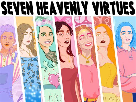 Seven Heavenly Virtues Portfolio Done By Everzz On Deviantart