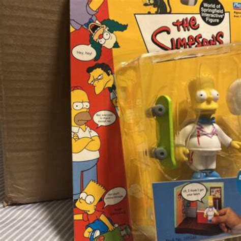 Playmates The Simpsons Bart Simpson Action Figure Daredevil Bobakhan Toys Vintage And New