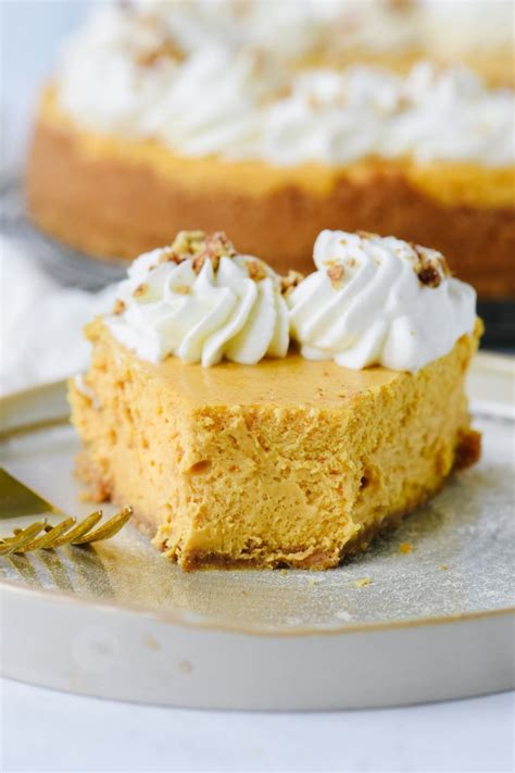 easy pumpkin cheesecake recipe by leigh anne wilkes