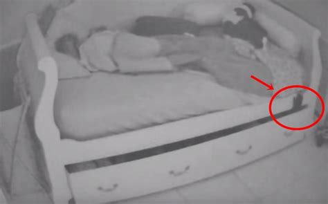 Creepy Clown Caught On Camera Hiding Under The Young Girls Bed