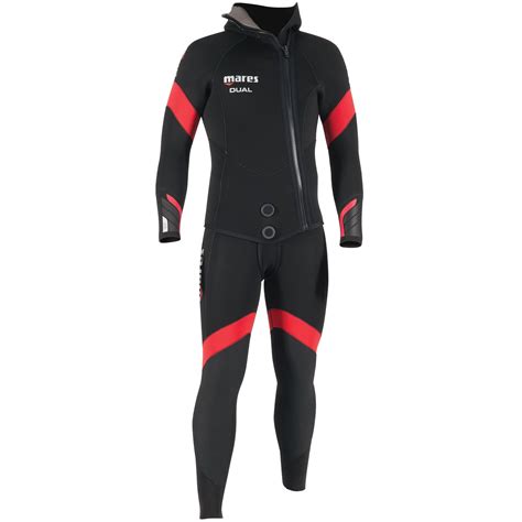 Mares Dual 5mm 2 Piece Mens Wetsuit For Scuba Diving Watersports