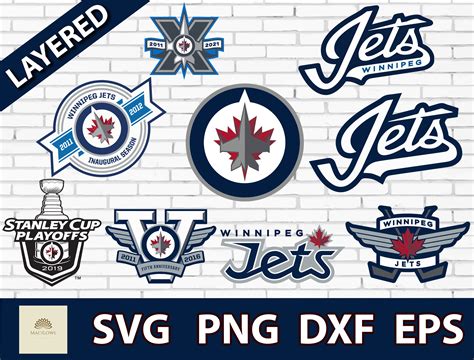 Winnipeg Jets Logo Nhl Hockey Svg Cut File For Cricut Files Etsy