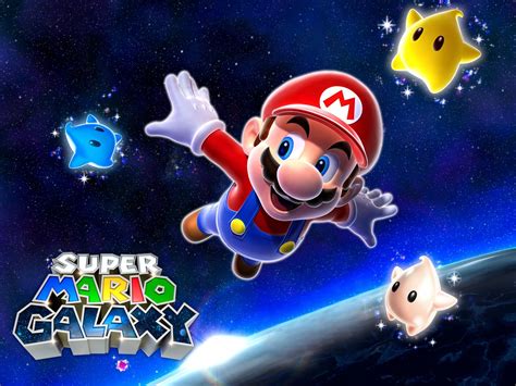 Dan Super Mario Galaxy Wallpaper 1600 X 1200 Pixels