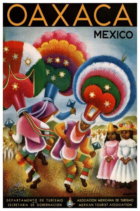 Mexico Travel Poster Wall Decor 7 Print Sizes Available Vintage