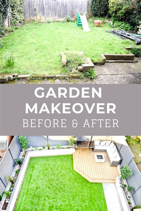 Our Small Garden Transformation Before And After Garden Makeover