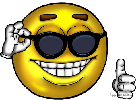 High quality straight face emoji gifts and merchandise. Cool Sunglasses Meme | Gallo