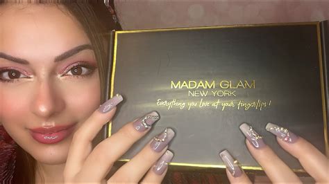 valentine s day nails using madam glam house of glam collection youtube