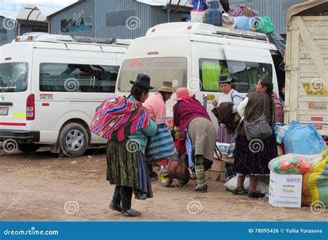Traditional Quechua Woman At The Market Editorial Photo Image Of