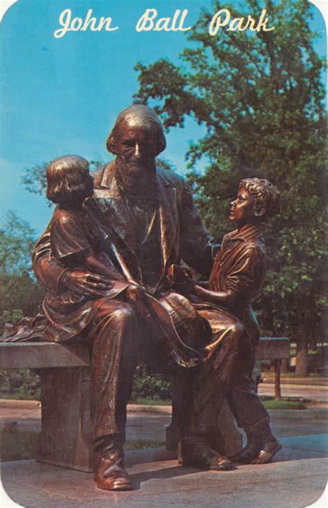 John Ball Statue Grand Rapids Michigan Sdlotu
