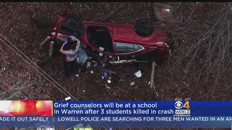 Community Mourns Three High School Students Killed In Crash Youtube