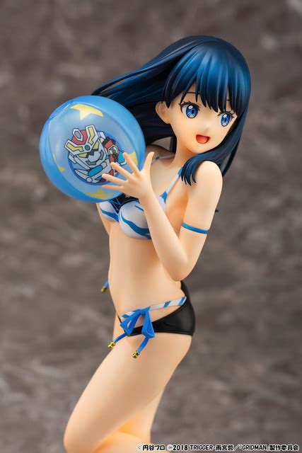 「ssssgridman」rikka Takarada Is Enjoying Summertime With Her Beach Ball