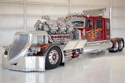 A 4 000 Horsepower Peterbilt Truck Named Thor The Most Powerful Big Rig