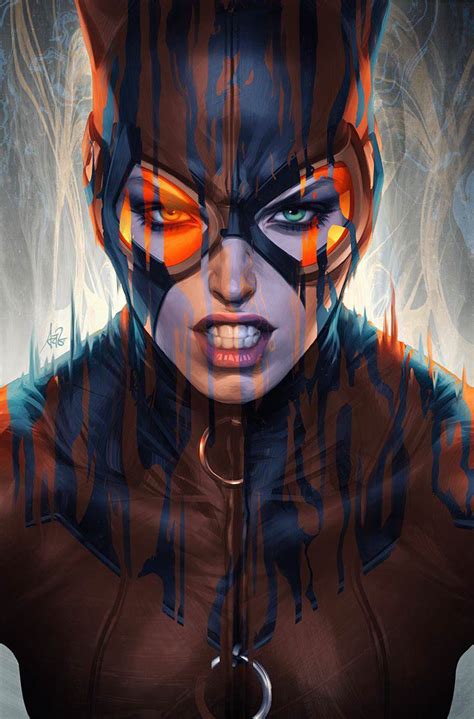 catwoman vol 5 2 cover b variant stanley artgerm lau cover