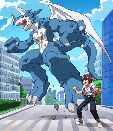 Digimon Tri Daisuke And Xveemon By Phantomstudio Tommy On Deviantart