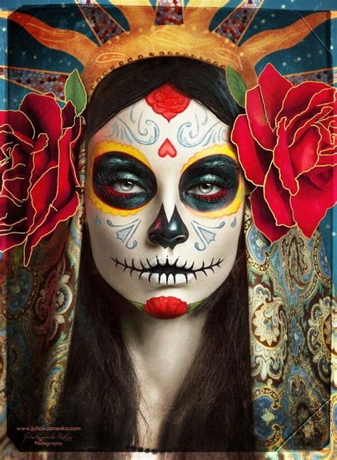 20 Cool Día De Los Muertos Sugar Skull Makeup Art Examples