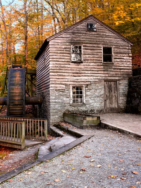 Grist Mills And Covered Bridges On Behance