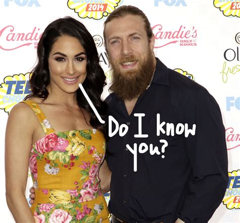Brie Bella Says She And Hubby Daniel Bryan Are Growing Apart Oh No Perez Hilton
