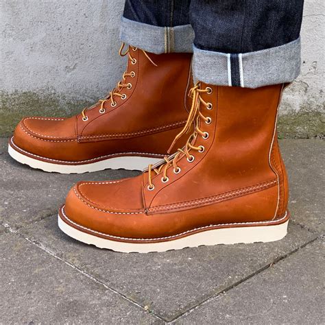 Red Wing 877 Classic Moc Toe Oro Legacy Brund