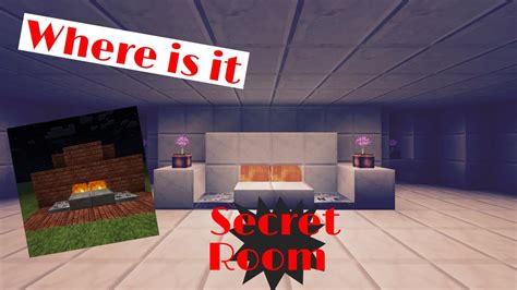 How To Make A Secret Room In Minecraft Youtube