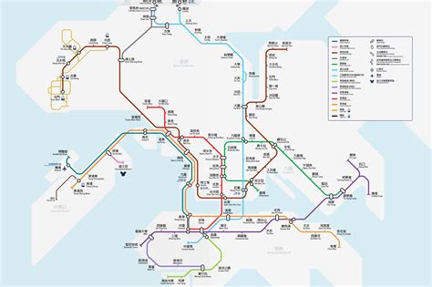 Future Hong Kong Mtr Map Before 2050 By Omegshi147 On Deviantart