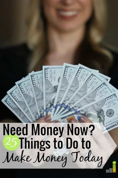 I Need Money Now 25 Legit Ways To Get Money Today Frugal Rules