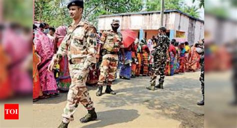 West Bengal Assembly Elections Central Force Personnel Face Heat