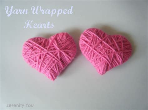 Yarn Wrapped Hearts Serenity You