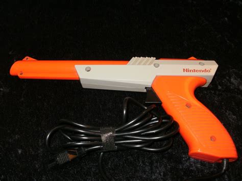 Nintendo Zapper Light Gun Nintendo Nes Orange