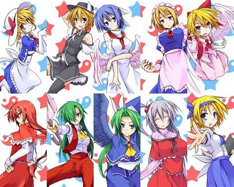 Pin By Phoenixwing On Touhou Project 東方project Group Pics Anime