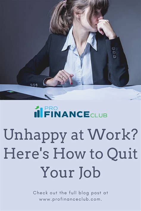 If Youre Seriously Unhappy Sometimes You Just Need To Quit Your Job