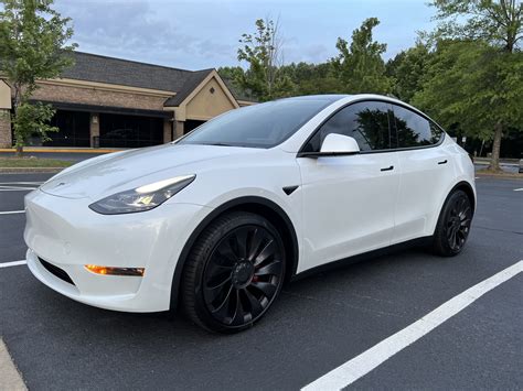 2022 White Tesla Model Y Performance Tesla Motors Club