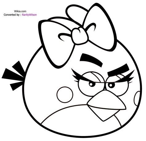 Angry Birds Character Coloring Pages Minister Coloring