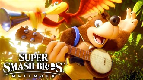 Super Smash Bros Ultimate Banjo Kazooie Reveal Trailer E3 2019