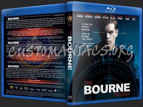 The Bourne Trilogy Dvd Cover Dvd Covers And Labels By Customaniacs Id