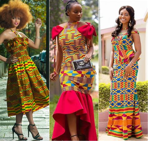 Beautiful Kente Styles Fashion Forward Woman Afrocosmopolitan Kente