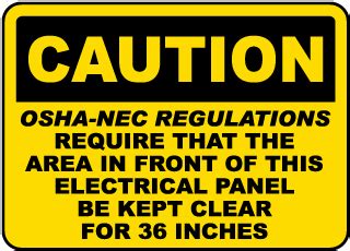 From these power stations comes the energy that enables every worker to do their jobs. Electric Panel Signs, Electrical Panel Warning Signs - USA ...