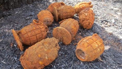 Wwii Grenades Detonated In Queenslands Far North