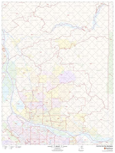 Clark County Wa Zip Code Map