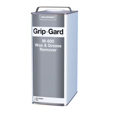 M 600 Wax And Grease Remover Cleaners Grip Gard