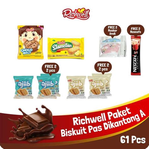 Jual Richwell Paket Biskuit Pas Dikantong A Di Seller Satoria Pradah