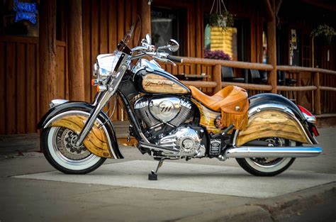 The Starting Point For The Builds Were The 2014 Indian Vintage And The
