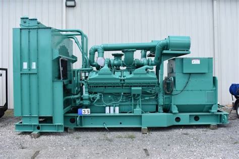 Cummins Qsk60 2000kw 4160v Diesel Generator Set