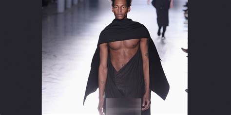 Rick Owens Menswear Show In Paris Highlighted By Male Nudity AskMen
