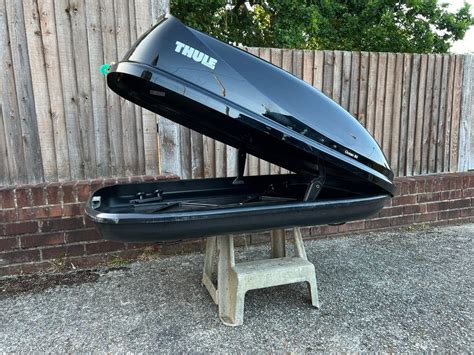 Thule Ocean 80 Roof Box Roofbox Camping Rack Holiday Top Box Topbox
